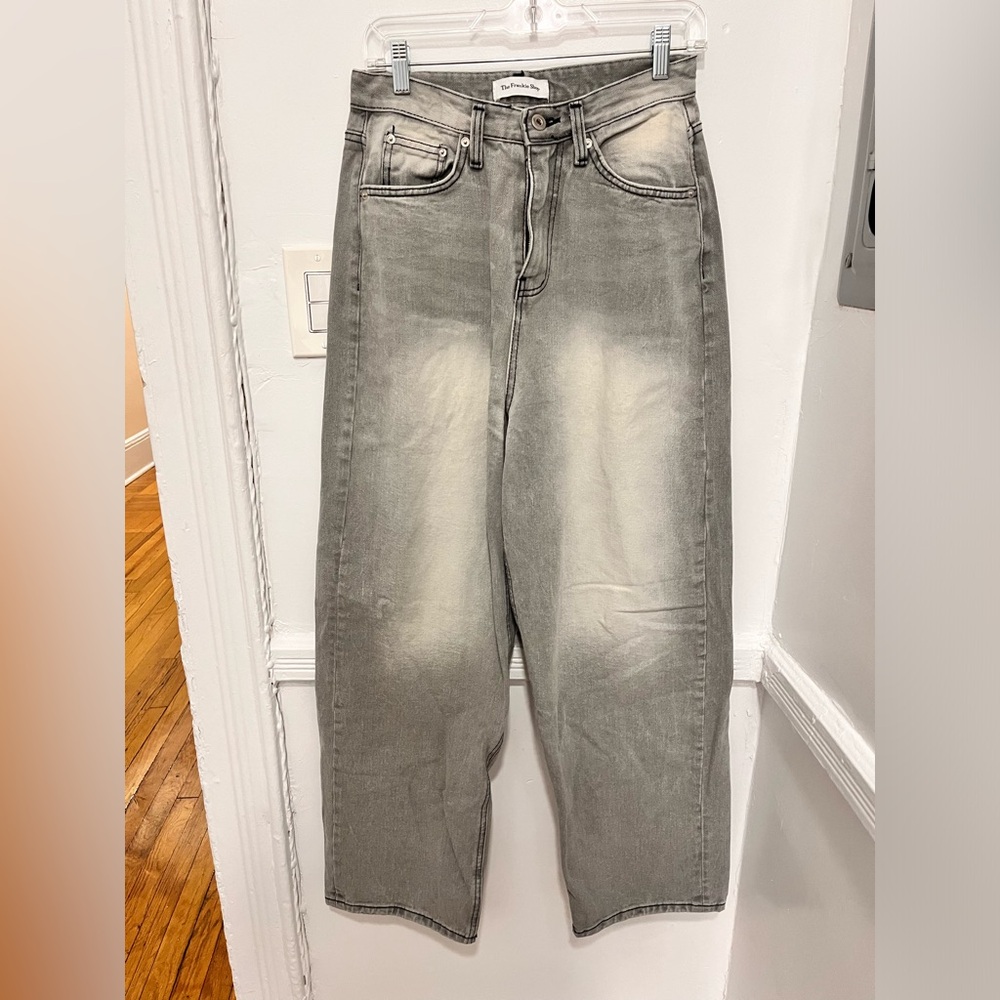 The Frankie Shop Kane wide leg jeans
